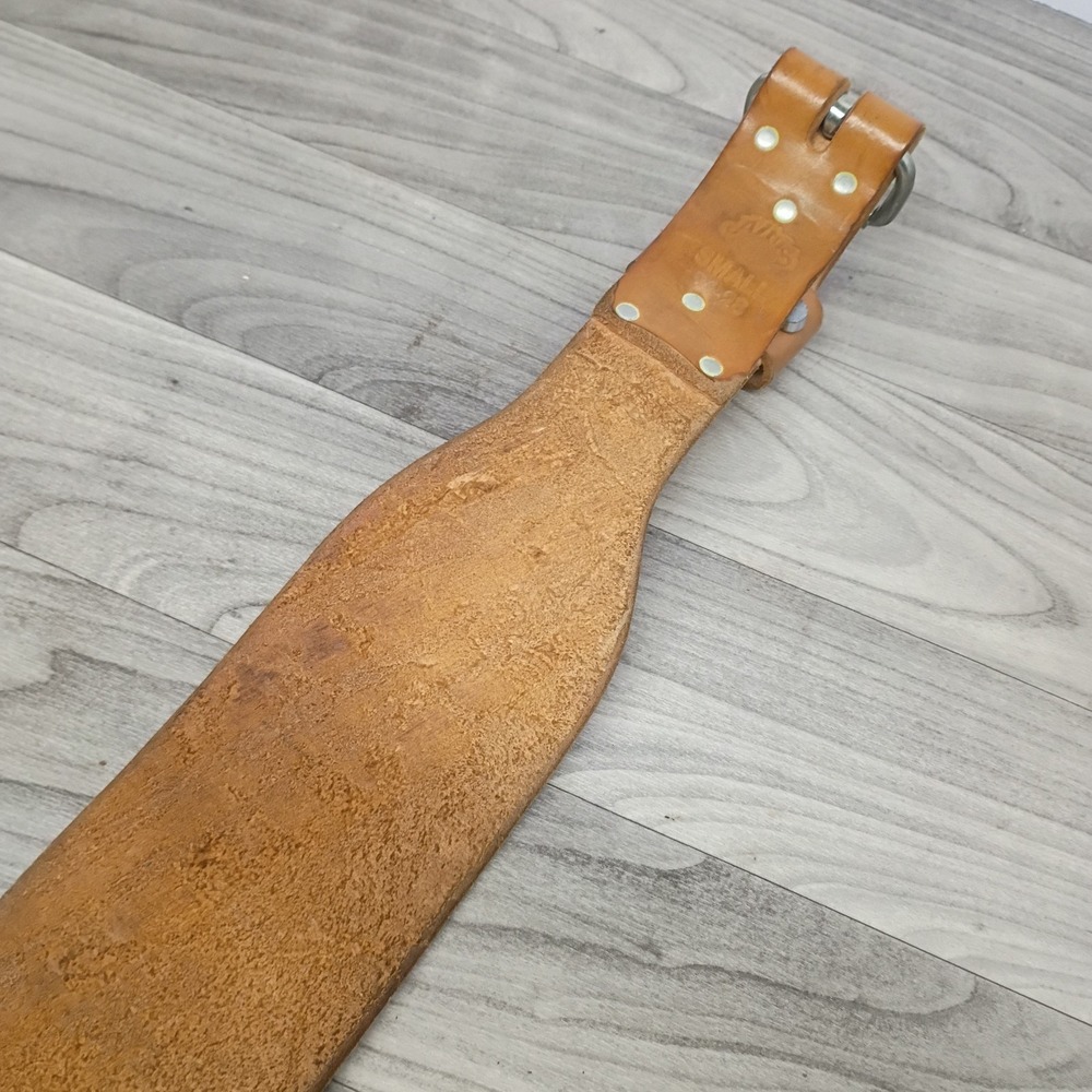 Vintage Altus Leather Weight Power Lifting Belt Size S Small (24-28) - Picture 7 of 9